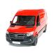Kinsmart/ gold Smart * Mercedes Benz Sprinter *1/48 литье под давлением модель миникар ( pull-back машина )/ красный 