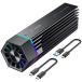 ineo M.2 PCIe NVMe SSD вне есть твердый кейс для диска вписывание предотвращение функция эффект ..... aluminium панель термический накладка . иметься вентилятор . встроенный 