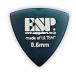 �ԥå� 5���å� ESP PD-PSU06 Blue Triangle ULTEM Pick �ȥ饤���󥰥� ����ƥ� �ԥå� 0.6mm ������ �١���