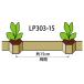 �˥åƥ󡡥��󥰥ԥå���������ݥåȡ�LP303-15����3cm�߹�3cm������15cm�����264�������ʥ���������75�����ꡡ�ĥͥ� �˥� ������