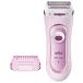  Brown lady's shaver silk * epi ru body for angle quality care attaching washing with water / bath use possible pink LS5160R1