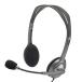  Logicool headset H111r стерео 3.5mm подключение шум отмена кольцо Mike легкий наушники windows mac Chrom