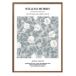  постер 1-9440 William * Maurice оригинал товар картина интерьер A3 размер искусство новое здание праздник . подарок узор изменение Северная Европа управление ID: