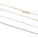 1.0mm ширина * elegance деформация цепь колье (38-40cm)* 1 шт. 