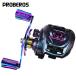 Proberos катушка bait reel повышенная передача соотношение 7.2:1. паз spool глубокий паз spool легкость морская вода пресная вода обе для левый руль правый руль уличный рыбалка сопутствующие товары 