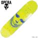  опера скейтборд панель opera skateboards Face EX7 Yellow Holographic 7.75 белый . пустой хорошо река сверху ... дерево ... опера скейтборд 
