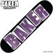  Baker панель BAKER DECK Sammy Baca Brand Logo Black Veneer Deck 8.25 скейтборд скейтборд SKATEBOARD панель 