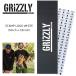  Grizzly панель лента лента для рукояток GRIZZLY STAMP GRIPTAPE WHITE скейтборд панель скейтборд SKATEBOARD панель 