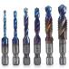 6pc ответвление дрель комплект M3-M10 сверление, таппинг, фаска 3in1 дрель bit ODGN2-YZE024