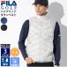FILA GOLF filler Golf Golf одежда hybrid жилет мужской осень-зима омыватель bru водоотталкивающий водонепроницаемый с хлопком защищающий от холода теплоизоляция Logo вышивка белый чёрный M L LL 2024FW