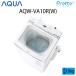 [ очень красивый товар ] AQUA aqua Prette pre te полная автоматизация стиральная машина вертикальный 10kg белый C размер AQW-VA10R(W) aq-01-w106