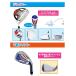 �W���j�A�S���t�N���u�Z�b�g �L�b�Y �q�� �g��120�`140cm ���w�� �L���f�B�o�b�O�t �v���[���g �֘A�摜3