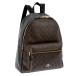 COACH Coach рюкзак рюкзак сумка мужской женский outlet signature Brown PVC кожа застежка-молния тип бесплатная доставка F58314 IMAA8