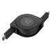 �y�V�i/���i/����s�zUSB�[�d&amp;�����P�[�u�� ���[��80cm PD60W�Ή� C-C BK AJ-648