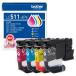 �y�V�i/���i/����s�z�C���N�J�[�g���b�W 4�F�p�b�N LC511-4PK(�u���b�N/�V�A��/�}�[���^/�C�G���[) LC511-4PK