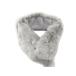  комбинированный короткое колье Rex кролик &amp; мех лисы пелерина silver gray стоимость доставки 250 иен 