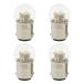 LED указатель поворота для лампа 12V G18 BA15S одная лампочка застежка лампочка 4 шт SET 6000K