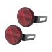  license plate side reflector 2 piece set red all-purpose Super Cub Deluxe standard JA07 JA10 JA44 JA45 AA09 AA06