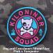 KILONINER( kilo naina-) Morale Patch( patch ) Dog and Crossbones - Morale Patch Pink x Turquoise ( собака & Cross bo-n розовый × бирюзовый )