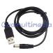 USB электрический кабель USB круг булавка электрический кабель 5.5x2.1mm100cm