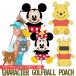 мяч для гольфа держатель ремень петля kalabina мяч для гольфа сумка Disney Mickey Mouse Mickey minnie Винни Пух Винни Пух Tom . Jerry 