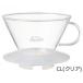 Kalita( Carita ) стекло дриппер WDG-185 05112*CL( прозрачный )