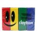 MODELING CLAY(mote кольцо k Ray ) claytoon(k Ray цветный ) цвет масло глина 4 цвет комплект ( primary ) 1Pound 3 шт. комплект 