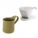 ZERO JAPAN( Zero Japan ) дриппер & Cafe кружка комплект дриппер tray есть DMZ-16 WH/KHI