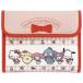 Sanrio Sanrio красный проверка гофра мульти- кейс SJM-2501
