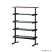  Fit одним движением тип передвижной полки подставка WD* дерево NK-7501WD
