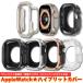  Apple часы покрытие кейс TPU + Pc Hybrid покрытие applewatch серии 9 40mm 44mm 41mm 45mm серии 8 se2 7 6 5 ударопрочный прозрачный металлик покрытие 
