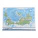  Tokyo Cart графика THE WORLD MAP upside down( обратный . карта ) MPUD
