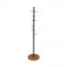 ..(KOEKI) UTILITY Like Vintage paul (pole) вешалка Brown VHGP35BR