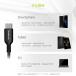 �A�E�g���b�g���i Type-C USB �P�[�u�� 3m USB-C �[�d �f�[�^�]�� �֘A�摜5