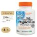 100%ki rate высота всасывание Magne sium120 шарик Doctor's BEST (dokta-z лучший )