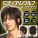  men's wig for man wig cosplay fashion Event WIGGY RICH/ hair net attaching men's medium Wolf ( dark brown ) (880035)