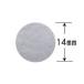* почтовая доставка объект ~ метка круглый 14mm серебряный No.036 440 листов / пачка ( диаметр 14 бумага качество . серебряный колесо бумага ) 1 пачка 
