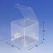 * почтовая доставка объект ~ сборный тип crystal box W-4 (60×60×60) прозрачный контейнер ( толщина 0.25 ширина 60 длина 60 высота 60 материал PVC( ПВХ )) 10 листов 