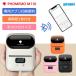 ��̂Ђ�T�C�Y�łǂ��ł��ȒP����I�X�}�z�Ή����x���v�����^�[ Phomemo M110 ���M�� �C���N�s�v USB�[�d�@�V�[���v�����^�[ ��z���x�� �o�[�R�[�h���