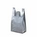 [100 sheets ] carrier bags 20 number 0.02mm thickness silver TC35 block attaching carrier bags vinyl sack poly bag shopping bag 100 sheets insertion 