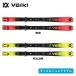 [25-26 модель ] Volkl VOLKL RACETIGER JR + 4.5 VMOTION JR ( металлические принадлежности есть ) (RED / YELLOW) V2510217000 [ лыжи ] [ старый модель лыжи ]