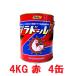  Kansai краска морской p Rado ruZ 4kg( красный ) 4 жестяная банка комплект / днище судна краска / бесплатная доставка 