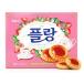 CW franc клубника фруктовый пирог печенье 160g(10g×16 штук ) влажный клубника тест клубника пюре premium десерт печенье Корея конфеты Корея сладости Корея еда 