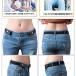 �x���g ���Ȃ� �S�� �L�k 2way �u���b�N �T�C�Y ���� ���� ���S �y�� ���f�B�[�X �����Y ��l �r�W�l�X �J�W���A�� 55cm 100cm �Y�{�� �p���c �f�j�� GOMMBELT �֘A�摜3