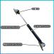 �K�X �X�v�����O �_���p�[ �u���b�N 4�{ �Ƌ� �h�A �� ��ւ� �C�� ��C DIY �K�X�V���b�N �K�X�X�v�����O ���� 10kg �݂� �� �I �J�� �C���e���A 4-GASDANP-BK �֘A�摜5