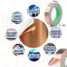 ���e�[�v ���d�� ���� �S�� �e�[�v 25mm �~ 20�� ���d �ϔM �����e�[�v �Ód�C ���� EMI �΍� �d���g �V�[���h �A�[�X��� �� �z�� ���� ���d���� COPPATAPE �֘A�摜4