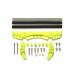  Tamiya AR шасси тормоз комплект ( флуоресценция желтый ) 95535