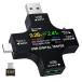 �d���d���`�F�b�J�[ USB C���[�^�[�e�X�^�[ Type-C �}���`���[�^�[�e�X�^�[ TFT�J���[�f�B�X�v���C �d�� �d�� ��R ���x �ʓd���� �e��AMP�[�d�핉��