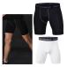  spats men's sport shorts 6 size . sweat speed . stretch inner pants sport tights 3 minute height soccer . gap prevention black white 