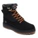 ブーツ ディーシーシューズ DC Shoes Men's Uncas Lace-Up Hi Top Boot Shoes Black Hiking Trail Work Footwear